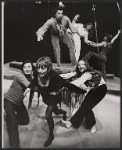 Louis Negin, Sandra Caron, Gabriel Gascon, Ann Mortifee, Bill Schustik and unidentified in the stage production Love and Maple Syrup