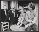 John Patrick, Bernard Thomas, Sandy Duncan and Tom Ligon in the stage production Love is a Time of Day