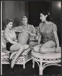 Joan Hovis, Susan Kohner and unidentified in the stage production Love Me Little