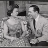 Joan Bennett and Donald Cook in the stage production Love Me Little