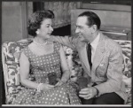 Joan Bennett and Donald Cook in the stage production Love Me Little