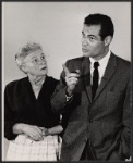 Dorothy Peterson and James Pritchett in the stage production The Love of Two Hours