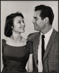 Carol Hebald and James Pritchett in the stage production The Love of Two Hours