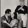 James Pritchett, Carol Hebald and Dorothy Peterson in the stage production The Love of Two Hours