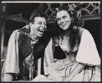 Joe Bova and Margaret Linn in the 1965 New York Shakespeare stage production Love's Labor's Lost