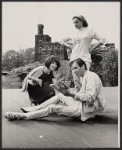 Lee Grant, Paul Stevens and Jane White in the 1965 New York Shakespeare stage production Love's Labor's Lost