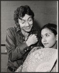 Kenneth Nelson and Eleanor Calbes in rehearsal for the stage production Lovely Ladies, Kind Gentlemen