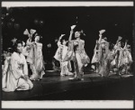 Eleanor Calbes [left] and ensemble in the stage production Lovely Ladies, Kind Gentlemen