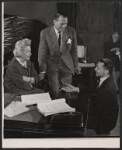 Glenda Farrell, Donald Cook and unidentified in the stage production Lovely Star, Good Night