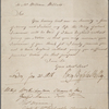 Affidavit signed, to William Willats, 31 January 1818