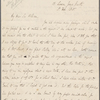 Autograph letter signed to Sir William Knighton, 8 February 1818