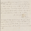 Autograph letter signed to Sir William Knighton, 8 February 1818