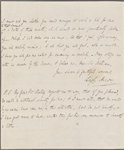 Autograph letter signed to Sir William Knighton, 8 February 1818