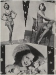 Souvenir program for the International Casino, montage of dancers