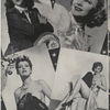 Souvenir program for the International Casino, montage of dancers