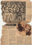 Article on the female dancers in Billy Rose's Diamond Horseshoe show as published in the Sunday Mirror Magazine Section