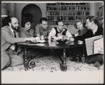 Murray Schisgal, Claire Nichtern, Alan Arkin, Eli Wallach, Anne Jackson and Mike Nichols in rehearsal for the Broadway production of Luv
