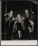 Eli Wallach, Anne Jackson and Gabriel Dell in publicity pose for the Broadway production of Luv