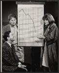 Larry Blyden, Gabriel Dell and Anne Jackson in the Broadway production of Luv
