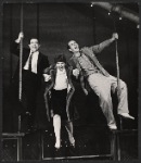 Tom Bosley, Dorothy Loudon and Herb Edelman in publicity still for the national tour of the stage production Luv