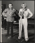 Melina Mercouri and unidentified [left] in the 1972 stage production Lysistrada