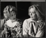 Melina Mercouri [right] and unidentified in the 1972 stage production Lysistrada