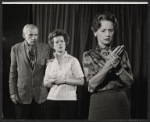 Jessica Tandy [right] and unidentified others in rehearsal for the 1961 American Shakespeare Festival production of Macbeth