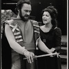 Michael McGuire and Ellen Holly in publicity for the stage production Macbeth