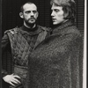 Christopher Lloyd and Christopher Walken in the stage production Macbeth at Lincoln Center