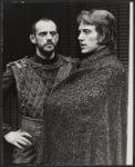 Christopher Lloyd and Christopher Walken in the stage production Macbeth at Lincoln Center