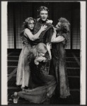 Neva Small, Christopher Walken, Cecilia Hart and Carol Kane in the 1974 New York Shakespeare production of Macbeth