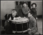 Nancy Malone, Charles Laughton, Eli Wallach, Burgess Meredith and Glynis Johns in rehearsal for the 1956 B'way revival of Major Barbara