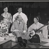 Kana Ishii, Cedric Hardwicke and unidentified others in rehearsal for the stage production A Majority of One