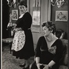 Gertrude Berg and Mae Questel in the stage production A Majority of One