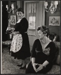 Gertrude Berg and Mae Questel in the stage production A Majority of One