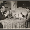 Robert Morley and Molly Picon in the London stage production A Majority of One