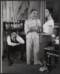 Sam Levene, Neva Patterson and unidentified in the stage production Make a Million