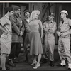Joy Harmon [center] and unidentified others in the stage production Make a Million