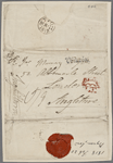 Autograph address leaf to John Murray, 20 February 1818