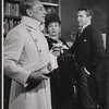 Karel Stepanek, Eileen Herlie and Whitfield Connor in the 1957 production of The Makropoulos Secret