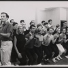 Scene from rehearsal for the 1967 National tour of the stage production Mame