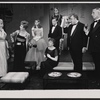 Celeste Holm, Vicki Cummings, Stacey Jones, Louise Kirtland, John Stewart, Kathryn Malone, David Huddleston and Wesley Addy in the 1967 National tour of the stage production Mame