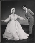 Celeste Holm and Robert Kaye in the 1967 National tour of the stage production Mame