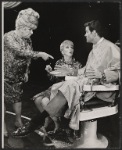 Celeste Holm, Robert Kaye and unidentified [left] in the 1967 National tour of the stage production Mame