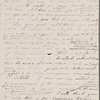 Autograph letter (draft) signed to John Frank Newton, 25 February 1818