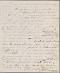 Autograph letter (draft) signed to John Frank Newton, 25 February 1818