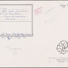 Autograph letter (draft) signed to John Frank Newton, 25 February 1818