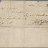 Autograph check signed to Brooks, Son and Dixon, 7 March 1818