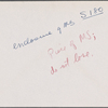 Autograph check signed to Brooks, Son and Dixon, 11 March 1818