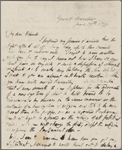 Autograph letter signed to Leigh and Marianne Hunt, 30 June 1817